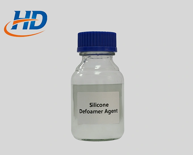Silicone defoamer for drilling mud additive